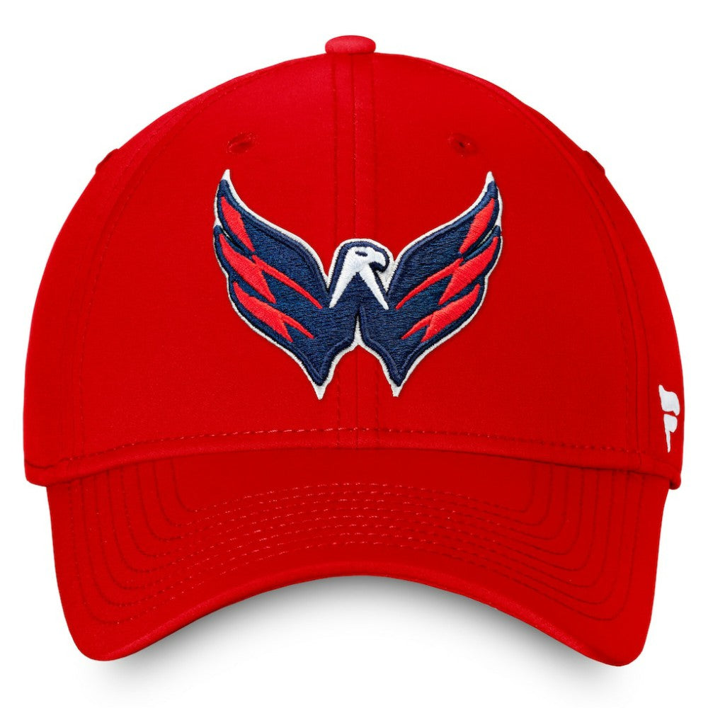 Washington Capitals Fanatics Core Primary Logo Flex Hat Red