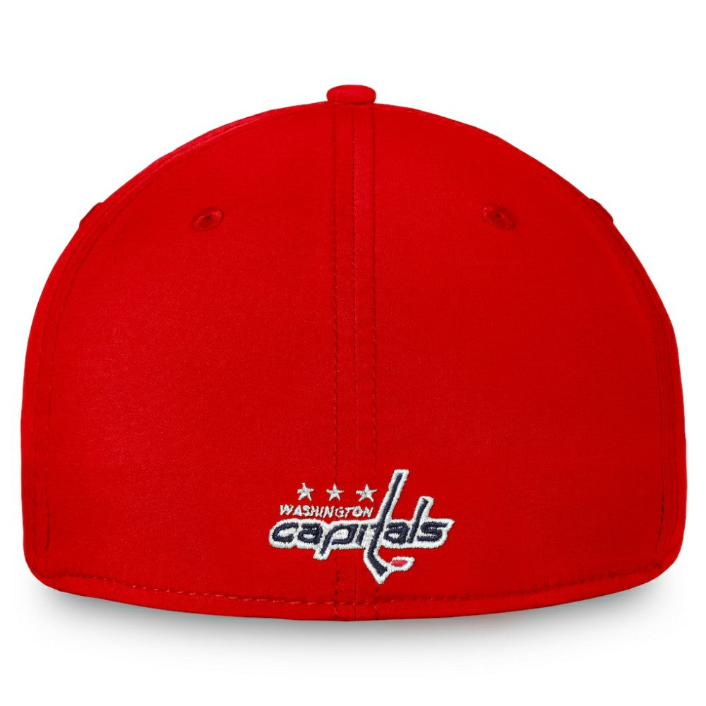 Washington Capitals Fanatics Core Primary Logo Flex Hat Red