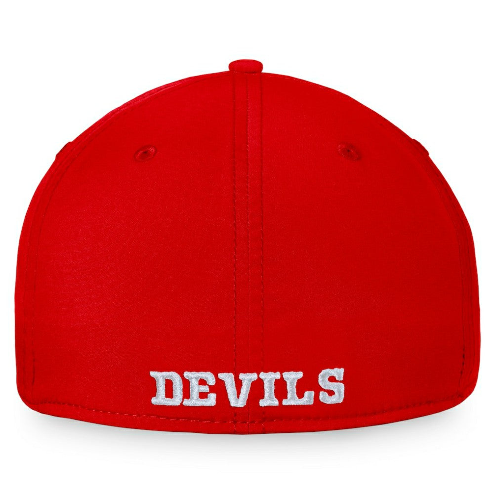 New Jersey Devils Fanatics Core Primary Logo Flex Hat Red