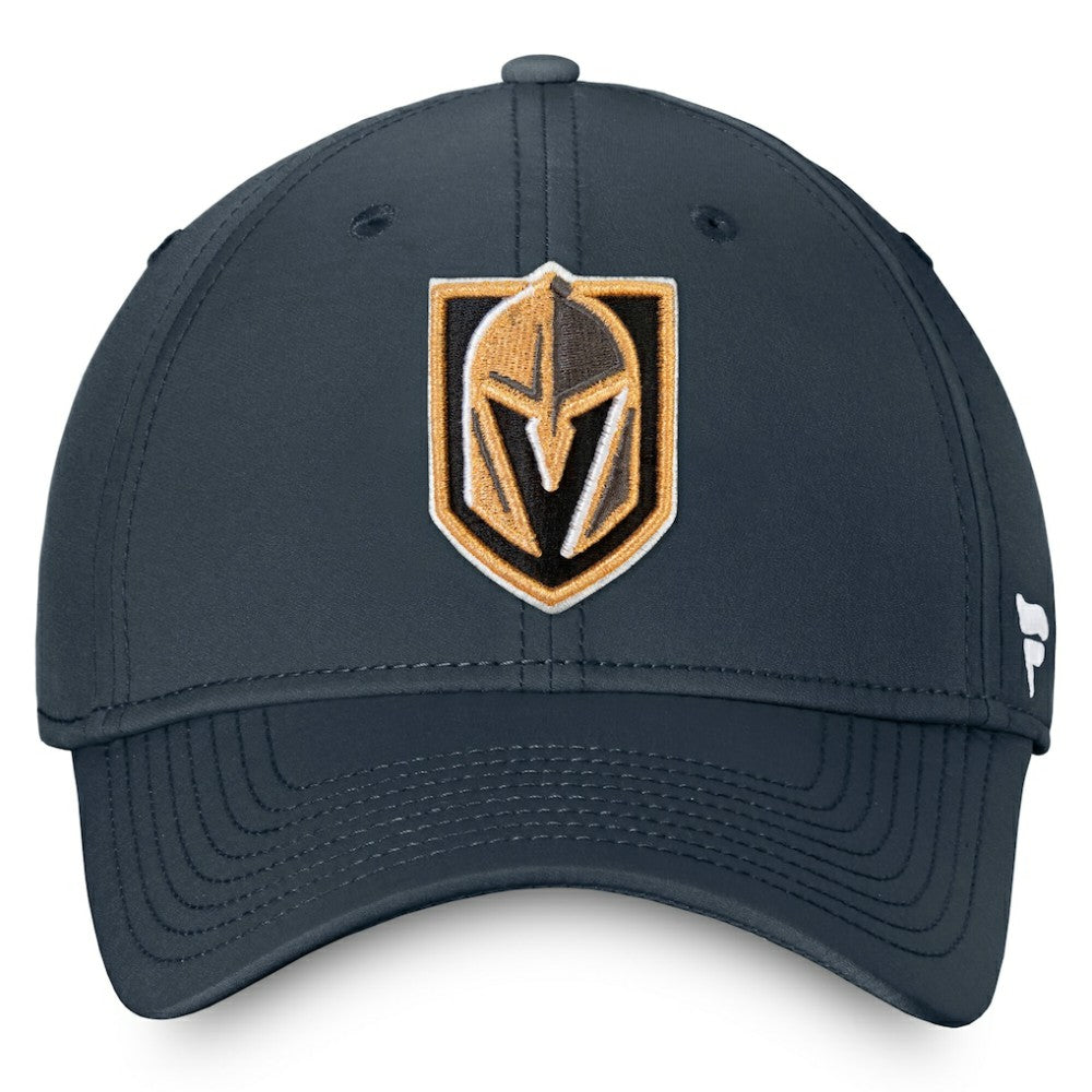 Vegas Golden Knights Fanatics Core Primary Logo Flex Hat Charcoal