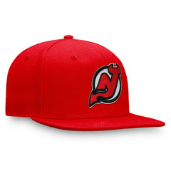 New Jersey Devils Fanatics Primary Logo Snapback Hat Red