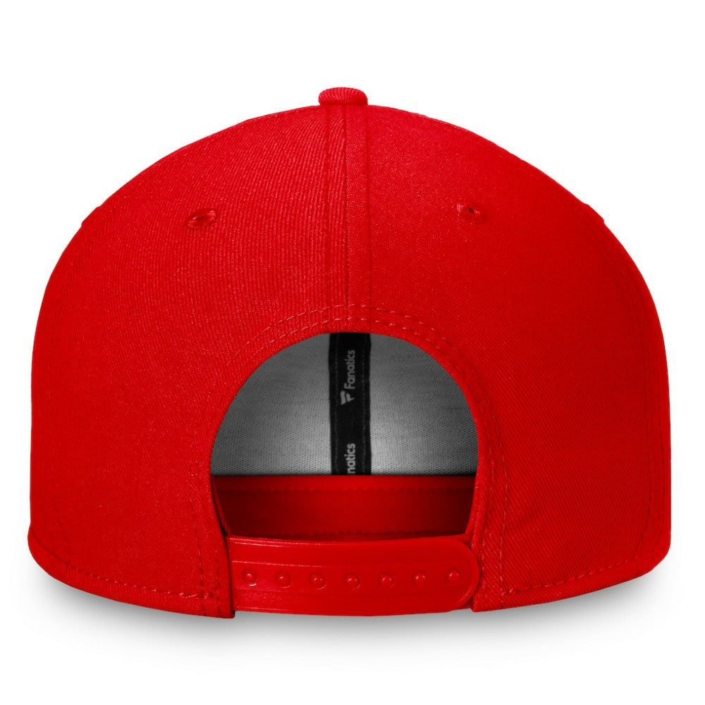 New Jersey Devils Fanatics Primary Logo Snapback Hat Red