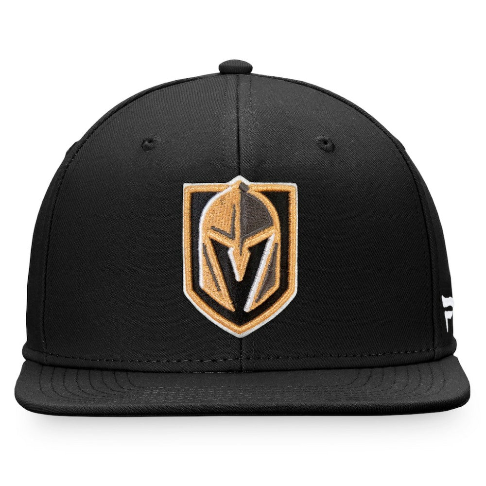 Vegas Golden Knights Fanatics Primary Logo Snapback Hat Black