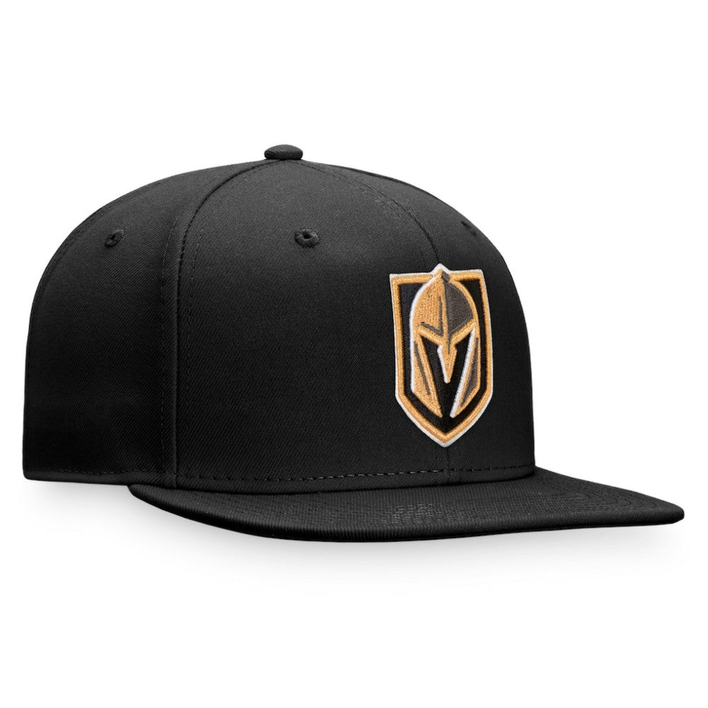 Vegas Golden Knights Fanatics Primary Logo Snapback Hat Black