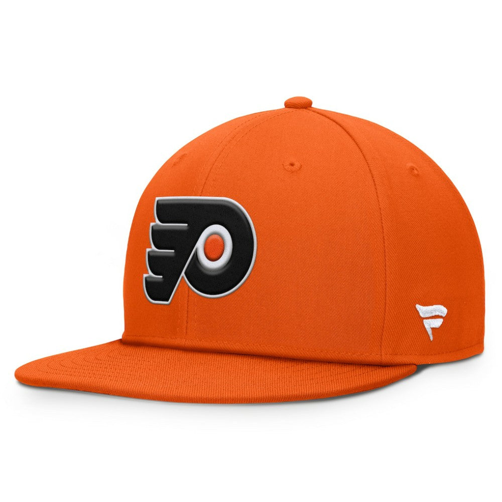 Philadelphia Flyers Fanatics Primary Logo Snapback Hat Orange