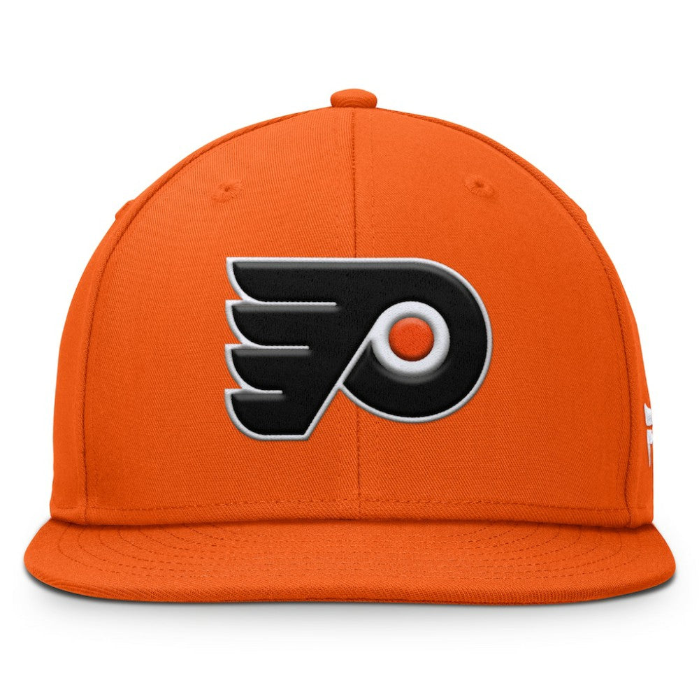 Philadelphia Flyers Fanatics Primary Logo Snapback Hat Orange