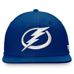 Tampa Bay Lightning Fanatics Primary Logo Snapback Hat Blue