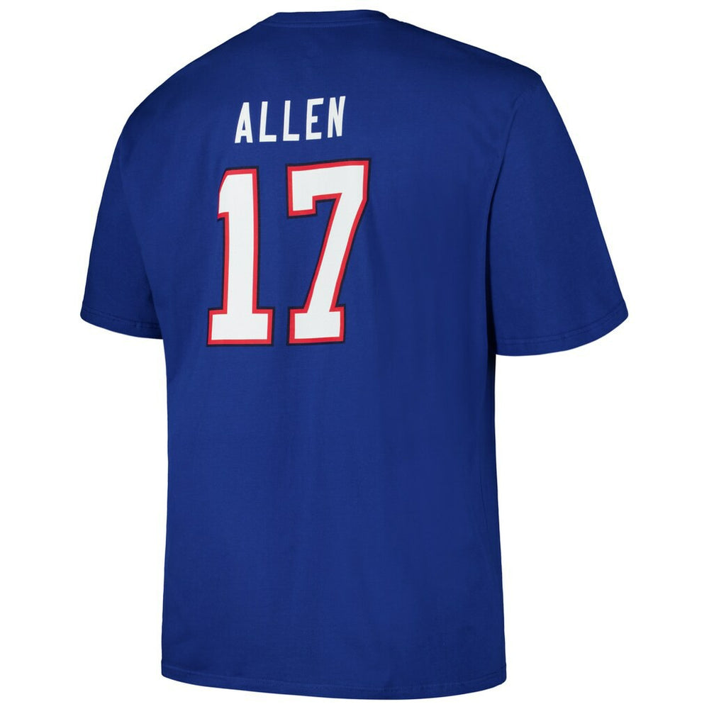 Josh Allen Buffalo Bills Big & Tall Player Name & Number T-Shirt - Royal online