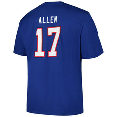 Josh Allen Buffalo Bills Big & Tall Player Name & Number T-Shirt - Royal online