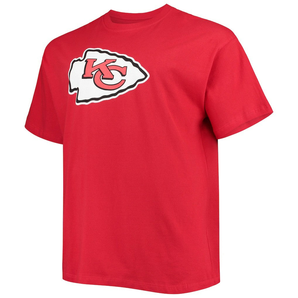 Patrick Mahomes Kansas City Chiefs Big & Tall Player Name & Number T-Shirt - Red sale