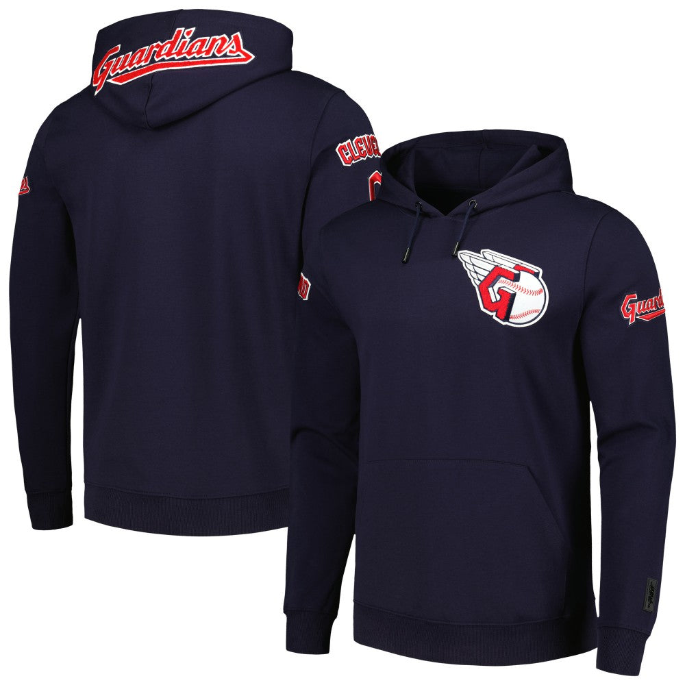 Cleveland Guardians Pro Standard Team Logo Pullover Hoodie - Navy