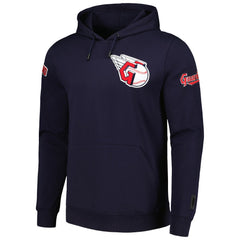 Cleveland Guardians Pro Standard Team Logo Pullover Hoodie - Navy