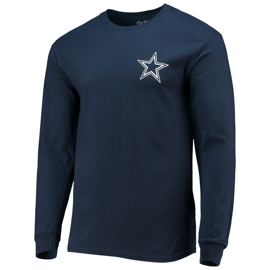 Dallas Cowboys #1 Dad Long Sleeve T-Shirt - Navy discount
