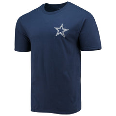 Dallas Cowboys #1 Dad T-Shirt - Navy cheap