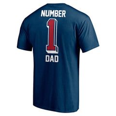 Houston Texans #1 Dad T-Shirt - Navy cheap