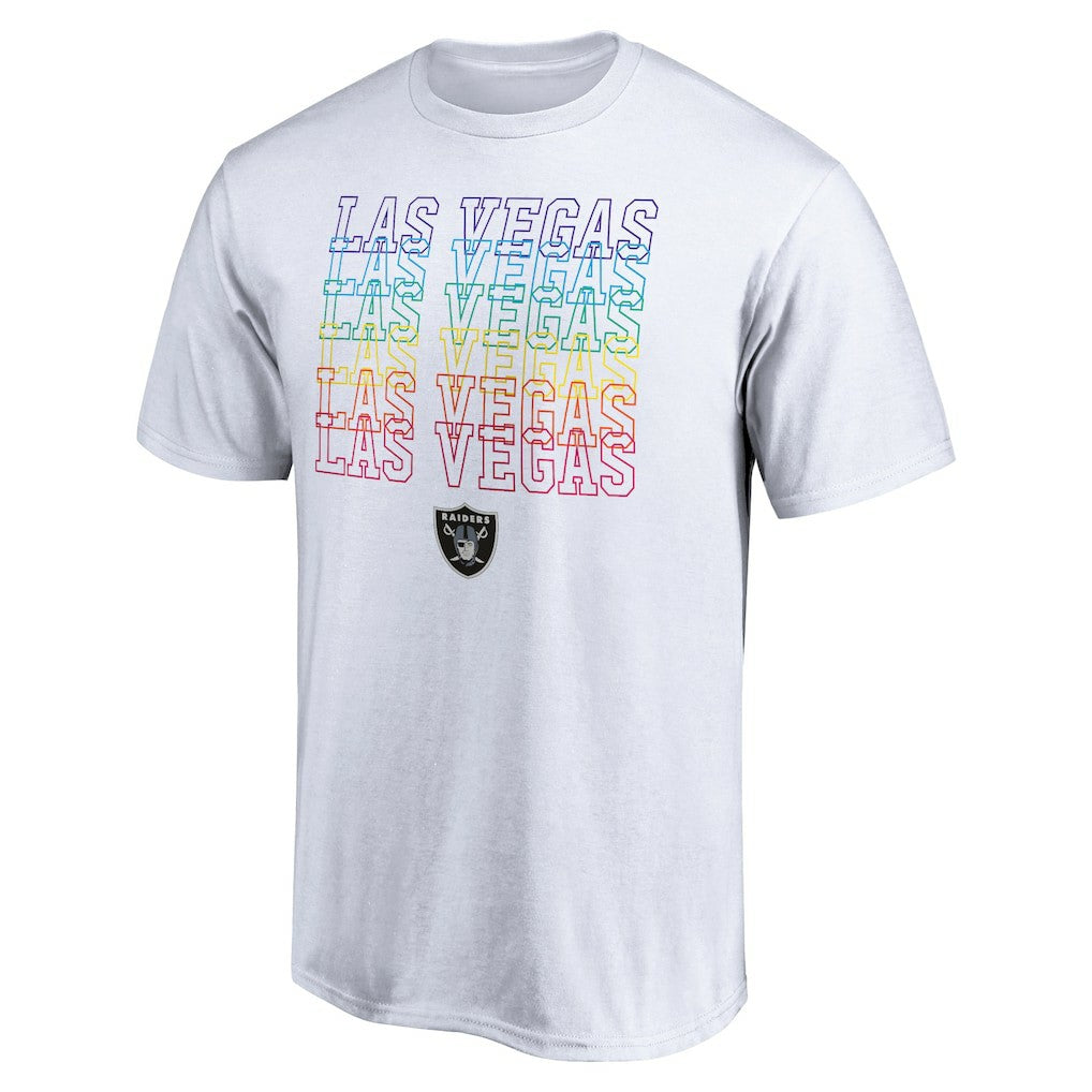Las Vegas Raiders City Pride T-Shirt - White cheap
