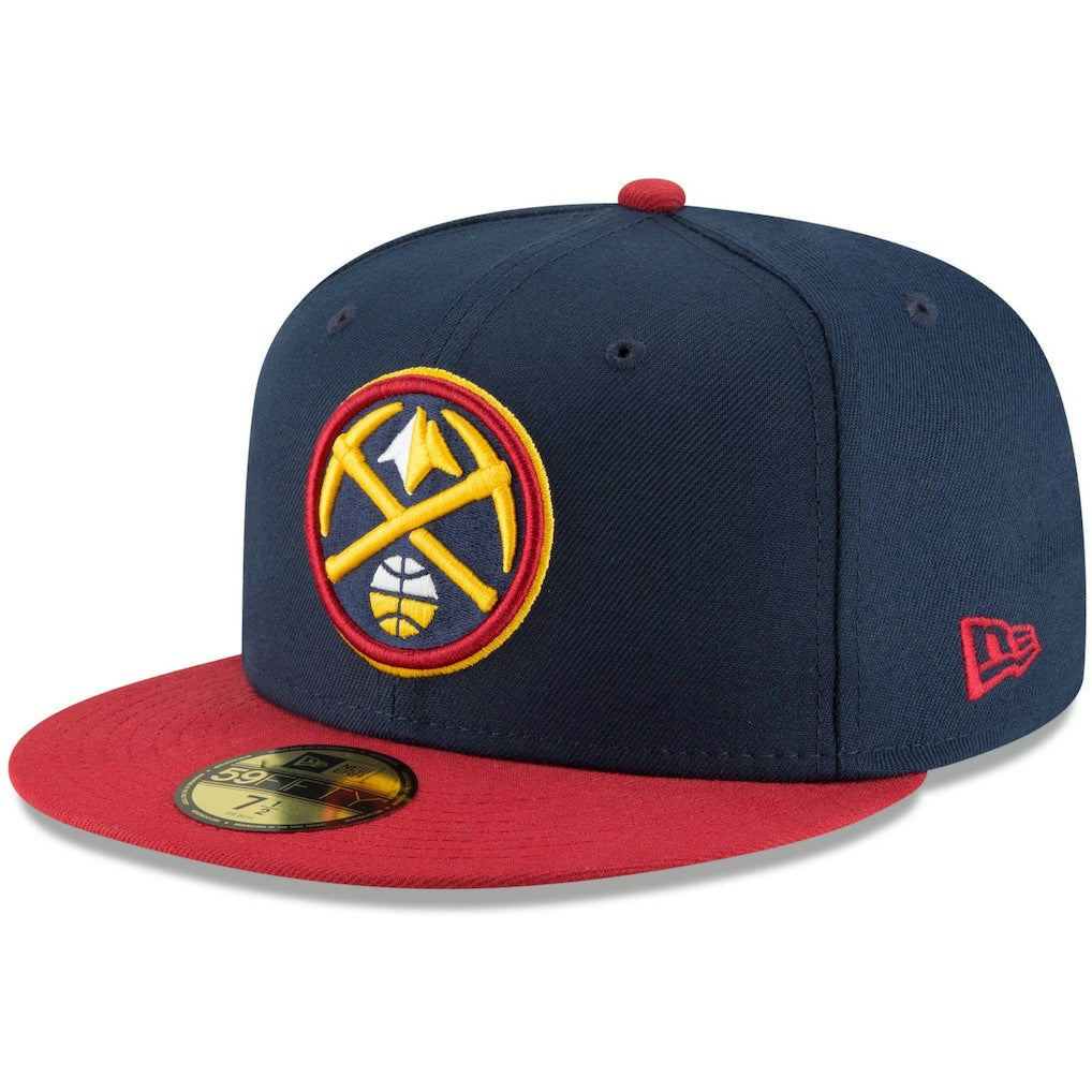Denver Nuggets 2-Tone 59FIFTY Fitted Hat sale - Navy/Red | New Era outlet