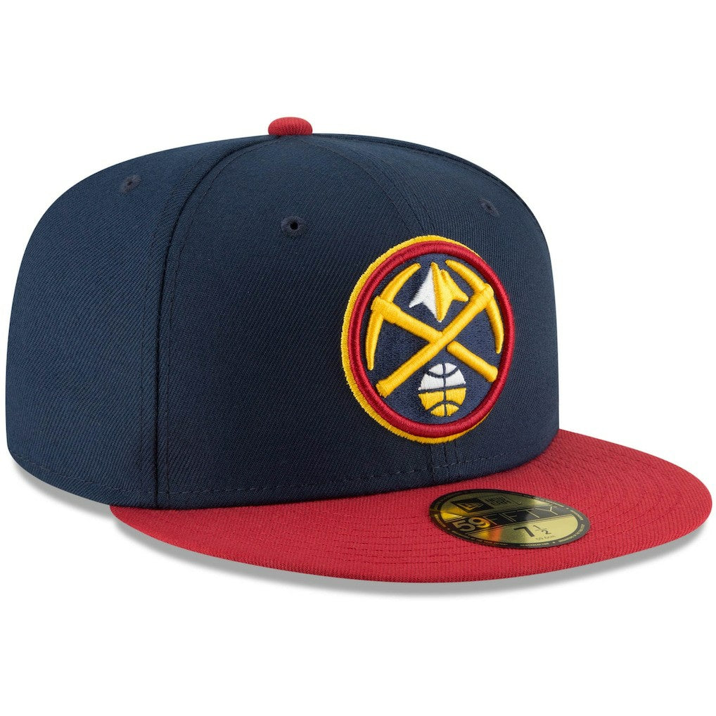 Denver Nuggets 2-Tone 59FIFTY Fitted Hat sale - Navy/Red | New Era outlet