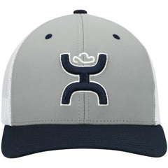 Dallas Cowboys HOOey Tri-Color H Trucker Snapback Hat - Gray/Navy outlet