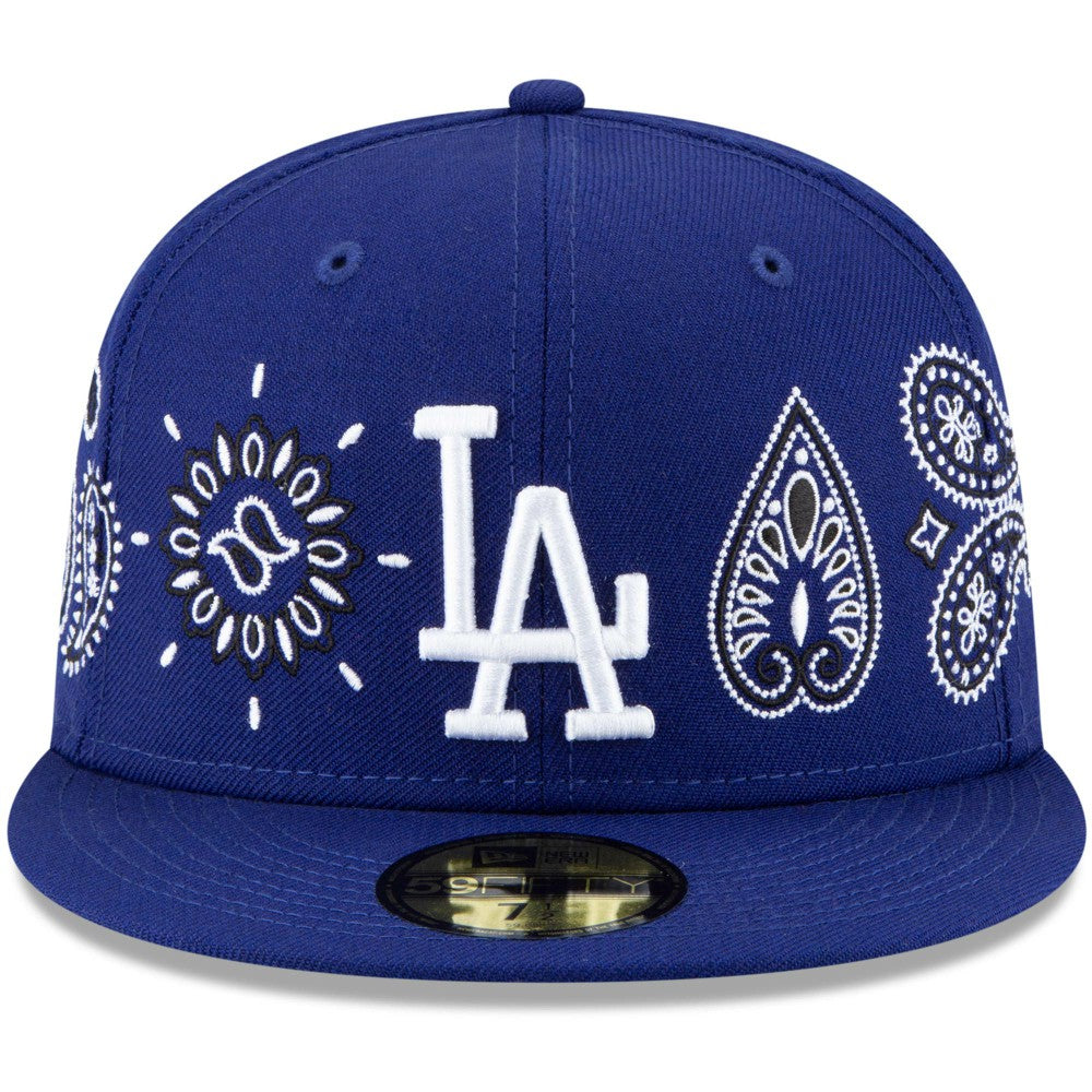 Los Angeles Dodgers Paisley Elements 59FIFTY Fitted Hat - Royal | New Era