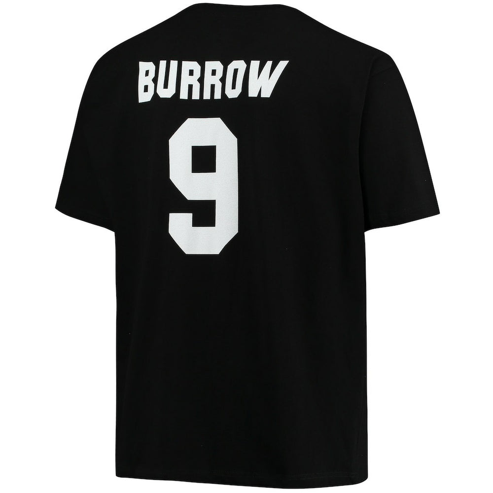Joe Burrow Cincinnati Bengals Big & Tall Player Name & Number T-Shirt - Black cheap