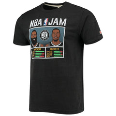 James Harden & Kevin Durant Brooklyn Nets Homage NBA Jam T-Shirt - Heathered Charcoal on sale