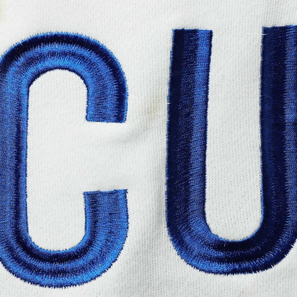 Chicago Cubs Women's Color Block 2.0 Pullover Sweatshirt - Royal | Mitchell & Ness