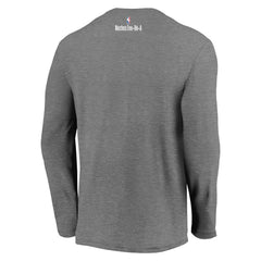 Dallas Mavericks 2021 Noches Éne-Bé-A Authentic Shooting Long Sleeve T-Shirt sale - Heather Charcoal | Fanatics discount