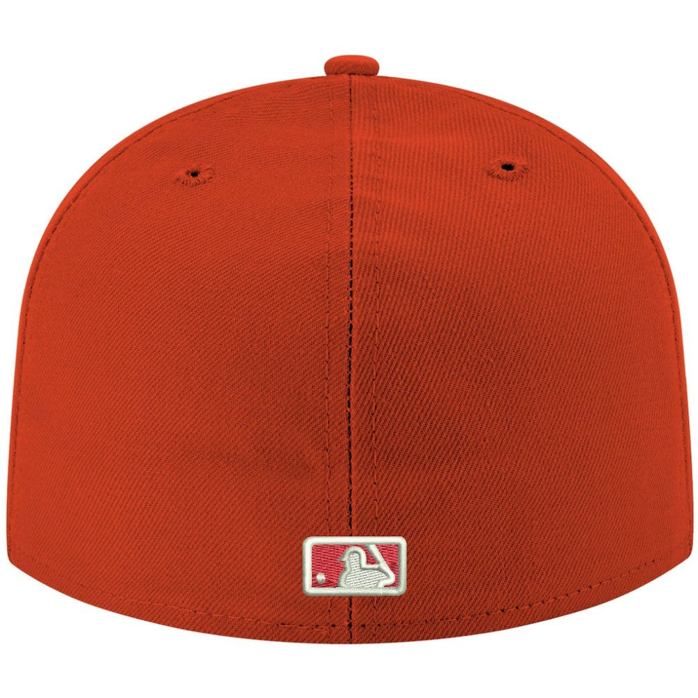 Colorado Rockies White Logo 59FIFTY Fitted Hat - Red | New Era
