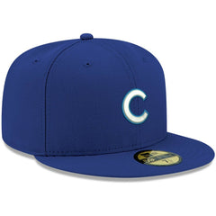 Chicago Cubs White Logo 59FIFTY Fitted Hat - Royal | New Era