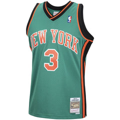 Stephon Marbury New York Knicks 2006/07 Hardwood Classics Swingman Jersey - Green | Mitchell & Ness online
