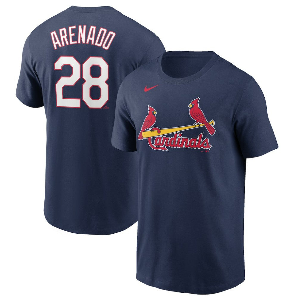 Nolan Arenado St. Louis Cardinals Name & Number T-Shirt - Navy | Nike