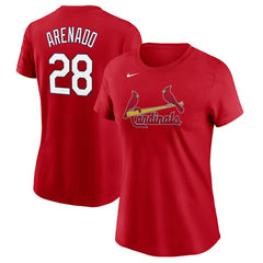 Nolan Arenado St. Louis Cardinals Women's Name & Number T-Shirt - Red | Nike