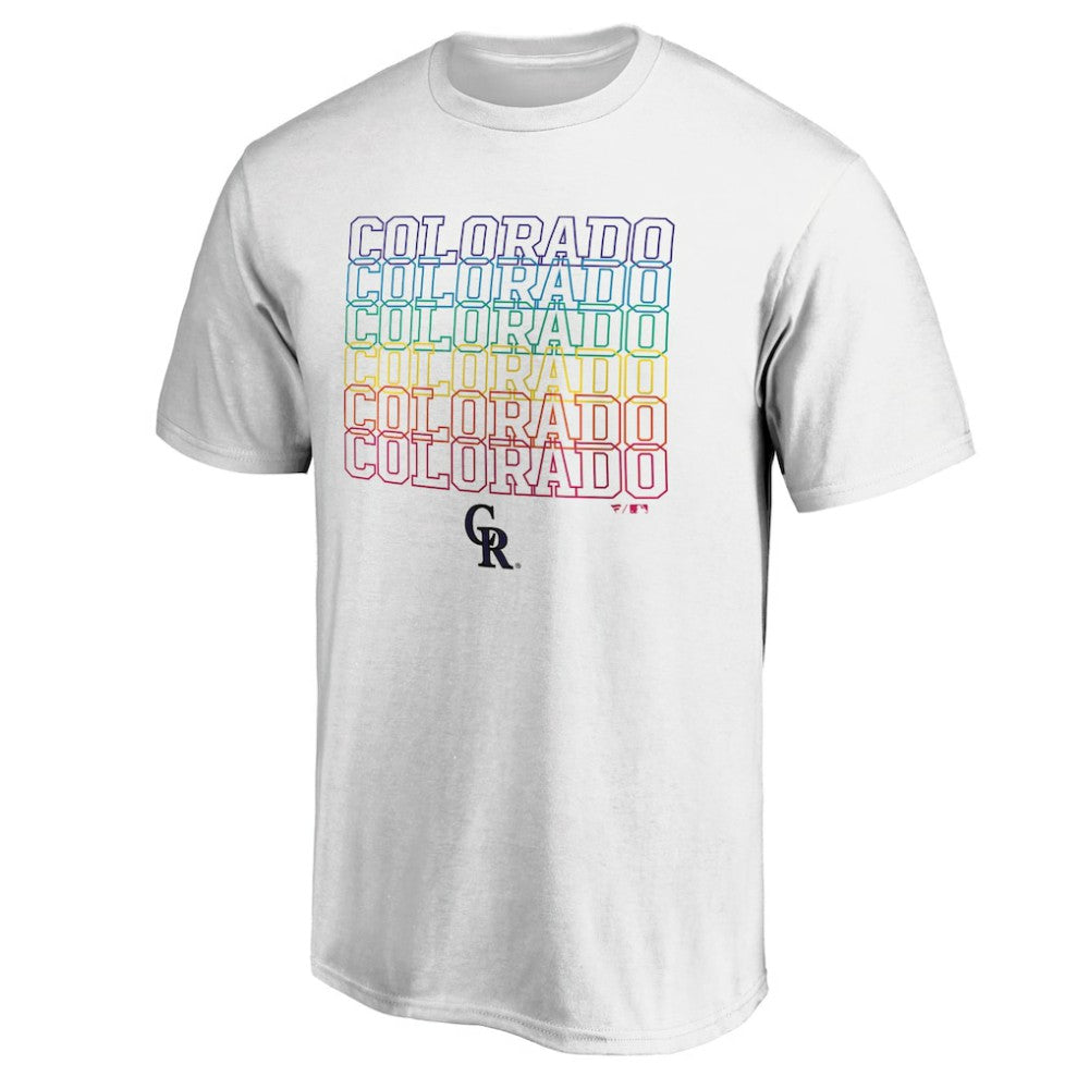 Colorado Rockies City Pride T-Shirt - White