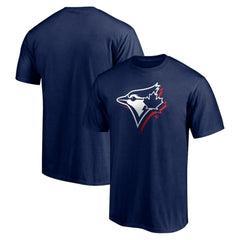 Toronto Blue Jays Red White and Team T-Shirt - Navy