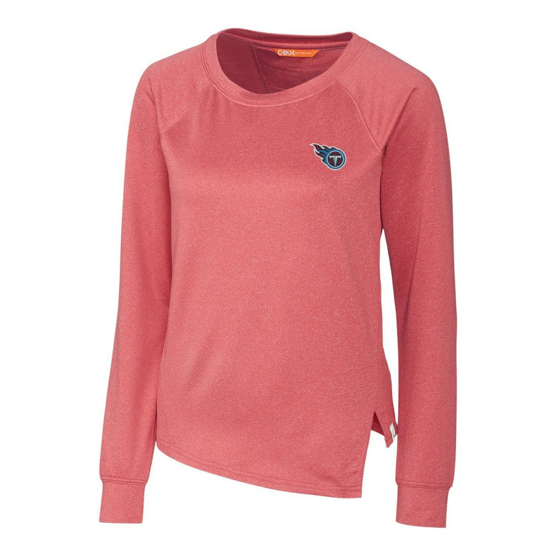 Tennessee Titans Cutter & Buck Women's Jackson Pullover Sweatshirt - Heathered Red sale