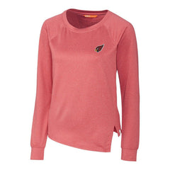 Arizona Cardinals Cutter & Buck Women's Jackson Pullover Sweatshirt - Heathered Cardinal on sale
