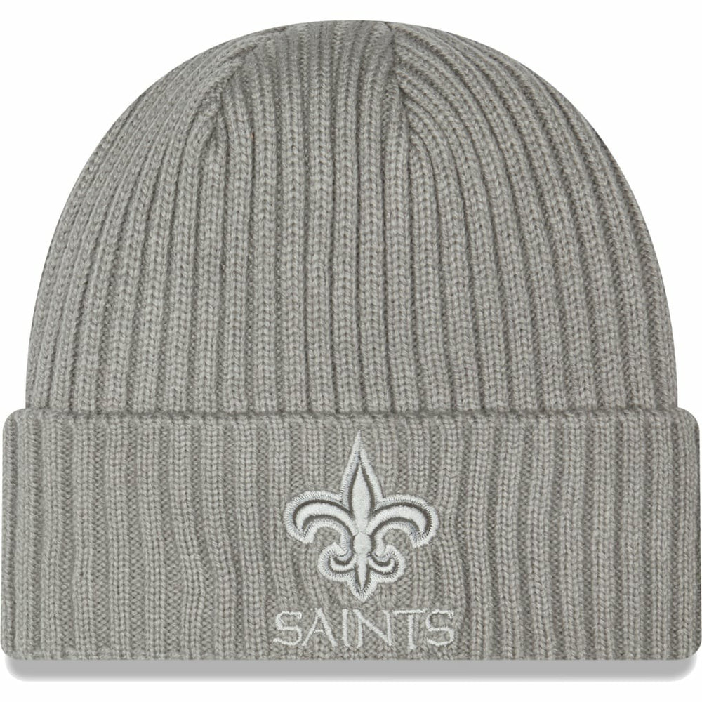 New Orleans Saints New Era Core Classic Cuffed Knit Hat - Gray sale