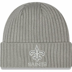 New Orleans Saints New Era Core Classic Cuffed Knit Hat - Gray sale