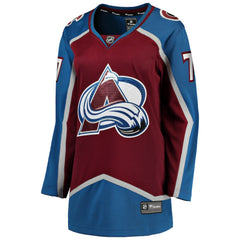 Devon Toews Colorado Avalanche Fanatics Women's Home Breakaway Player Jersey Burgundy