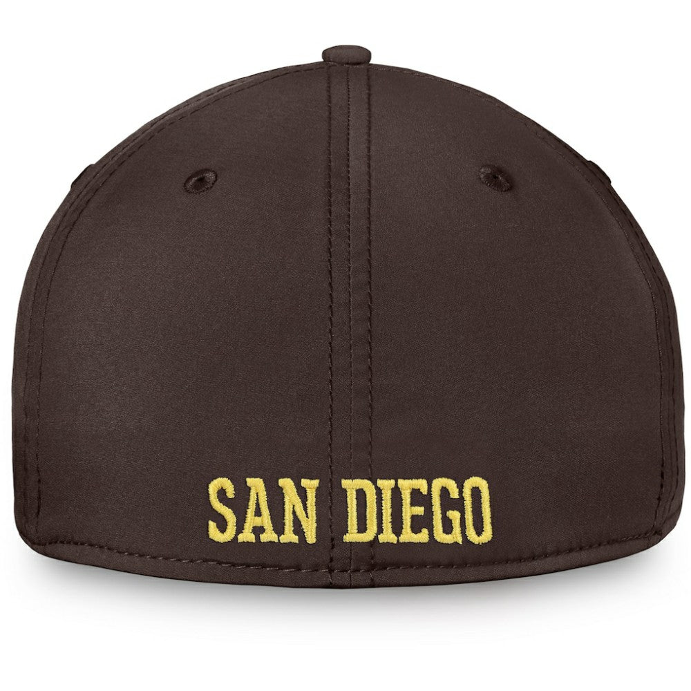 San Diego Padres Core Flex Hat - Brown