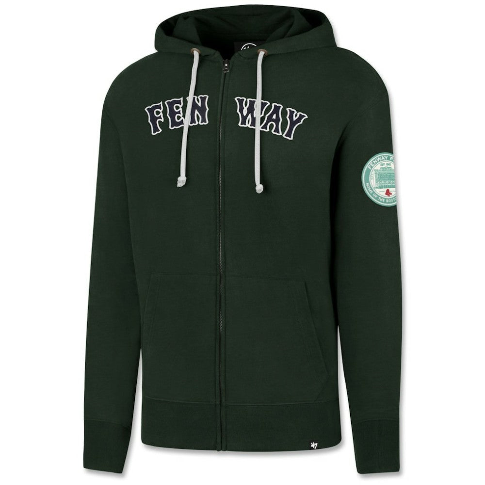Boston Red Sox Gamebreak Cross Check Full-Zip Hoodie - Green | 47 brand