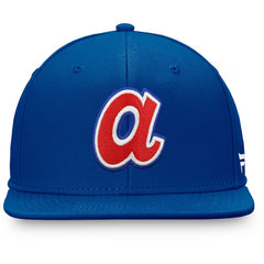 Atlanta Braves Cooperstown Collection Core Snapback Hat - Royal