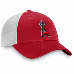 Los Angeles Angels Team Core Unstructured Trucker Adjustable Hat - Red/White