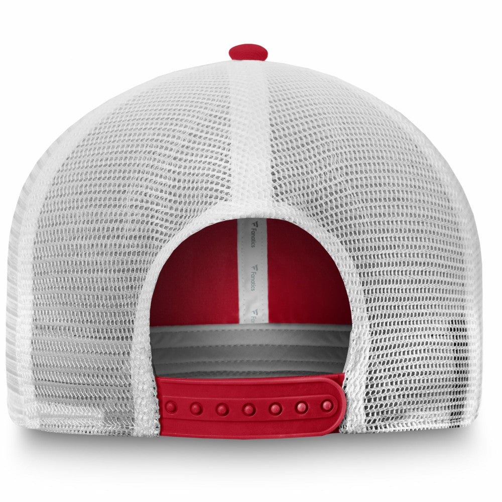 Los Angeles Angels Team Core Unstructured Trucker Adjustable Hat - Red/White