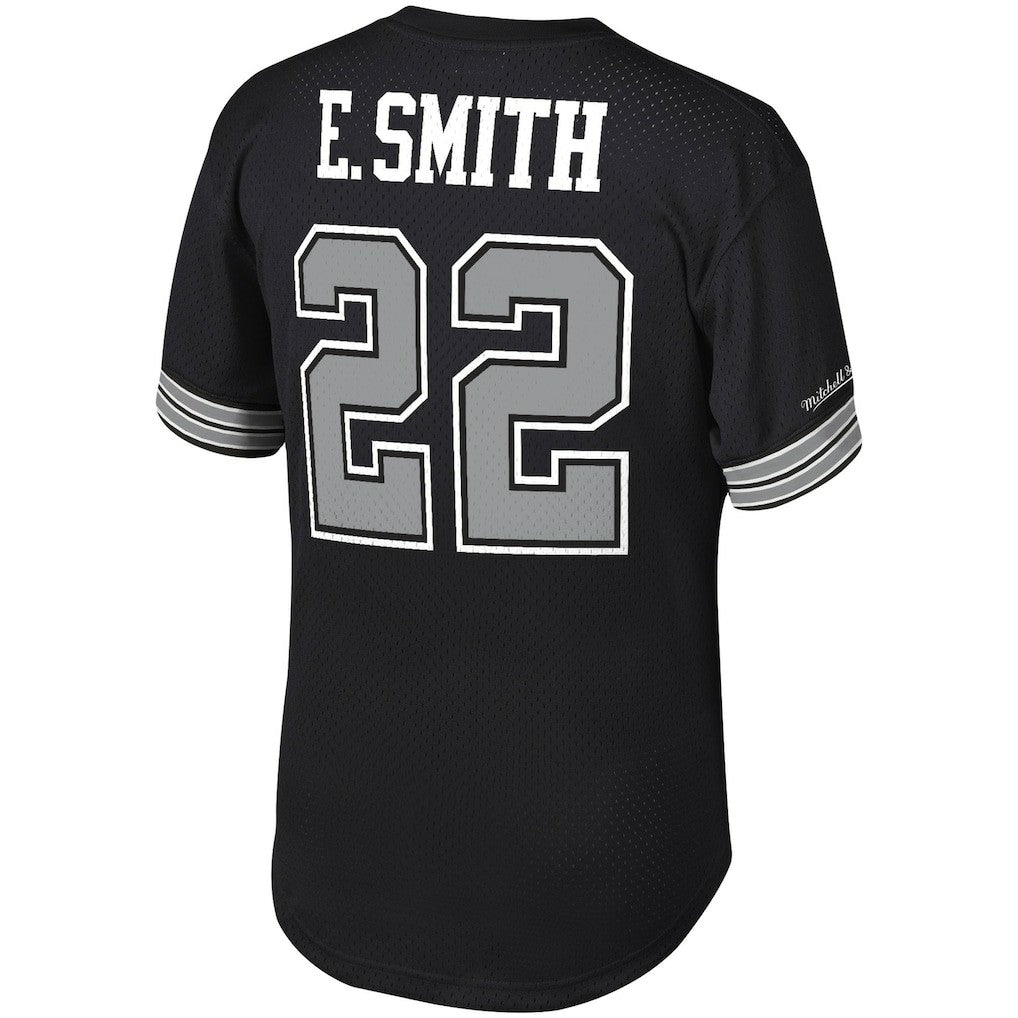 Emmitt Smith Dallas Cowboys Retired Player Name & Number Mesh Top - Black outlet