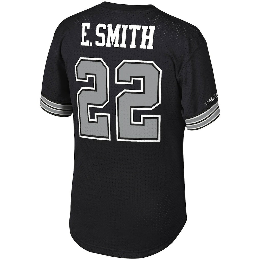 Emmitt Smith Dallas Cowboys Retired Player Name & Number Mesh Top - Black outlet