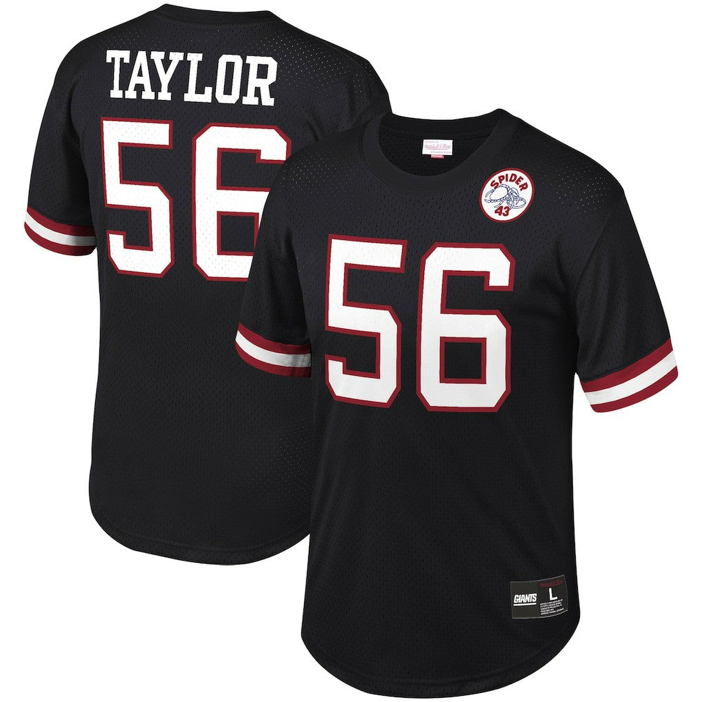 Lawrence Taylor New York Giants Retired Player Name & Number Mesh Top - Black for sale