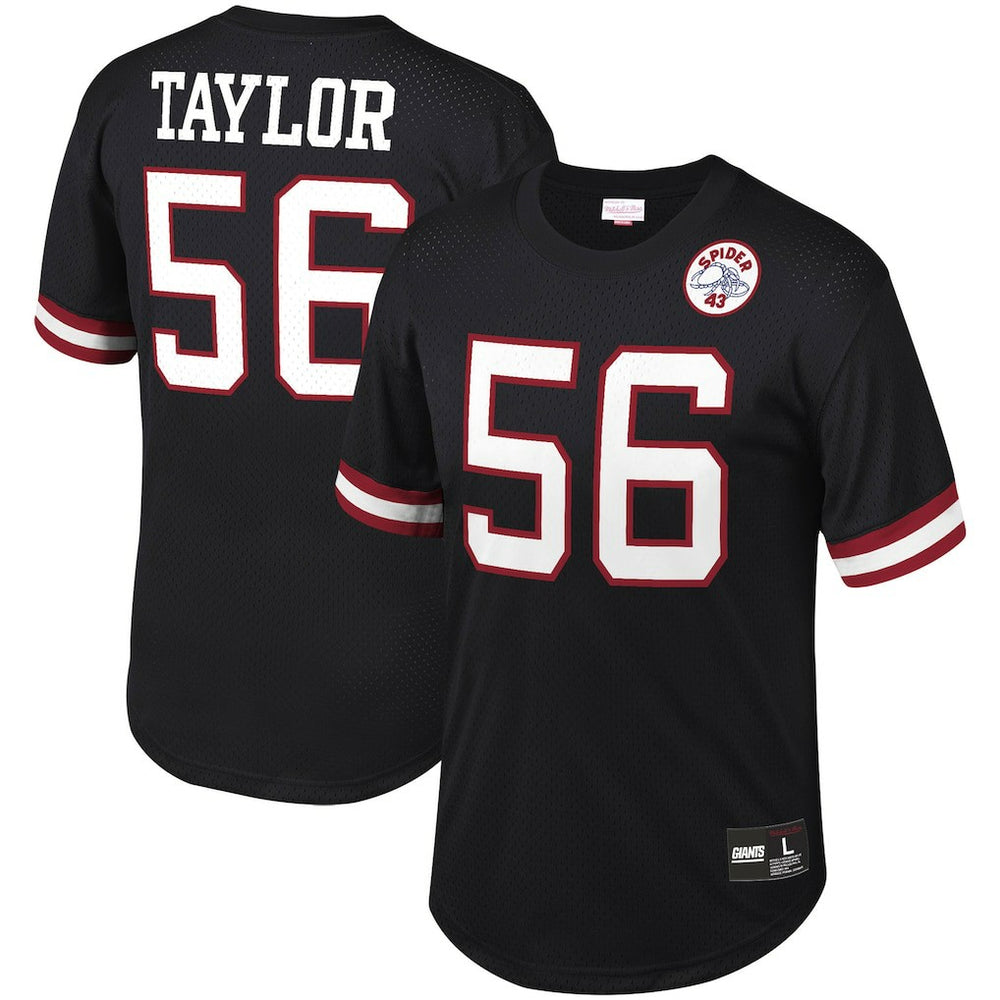 Lawrence Taylor New York Giants Retired Player Name & Number Mesh Top - Black for sale