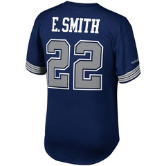 Emmitt Smith Dallas Cowboys Retired Player Name & Number Mesh Top - Navy for sale